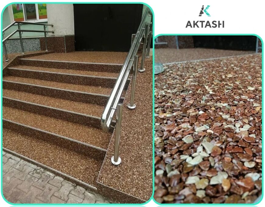 Tapis en pierre et produits Aktash.